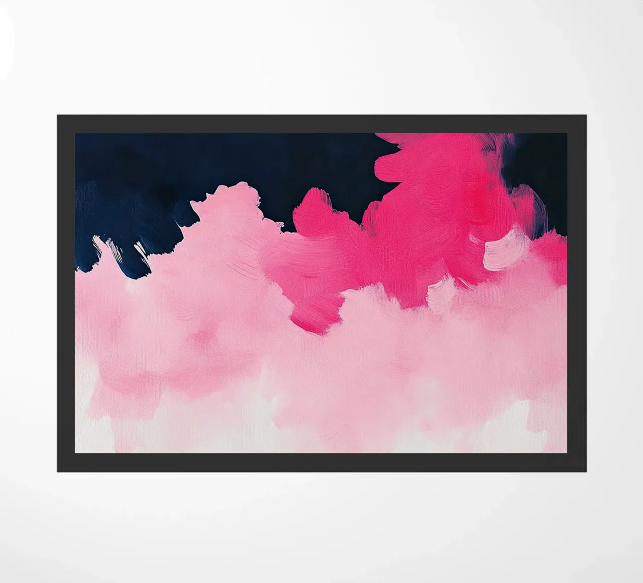 Blu astratto Rosa II zerbino da Euphoria Theresa