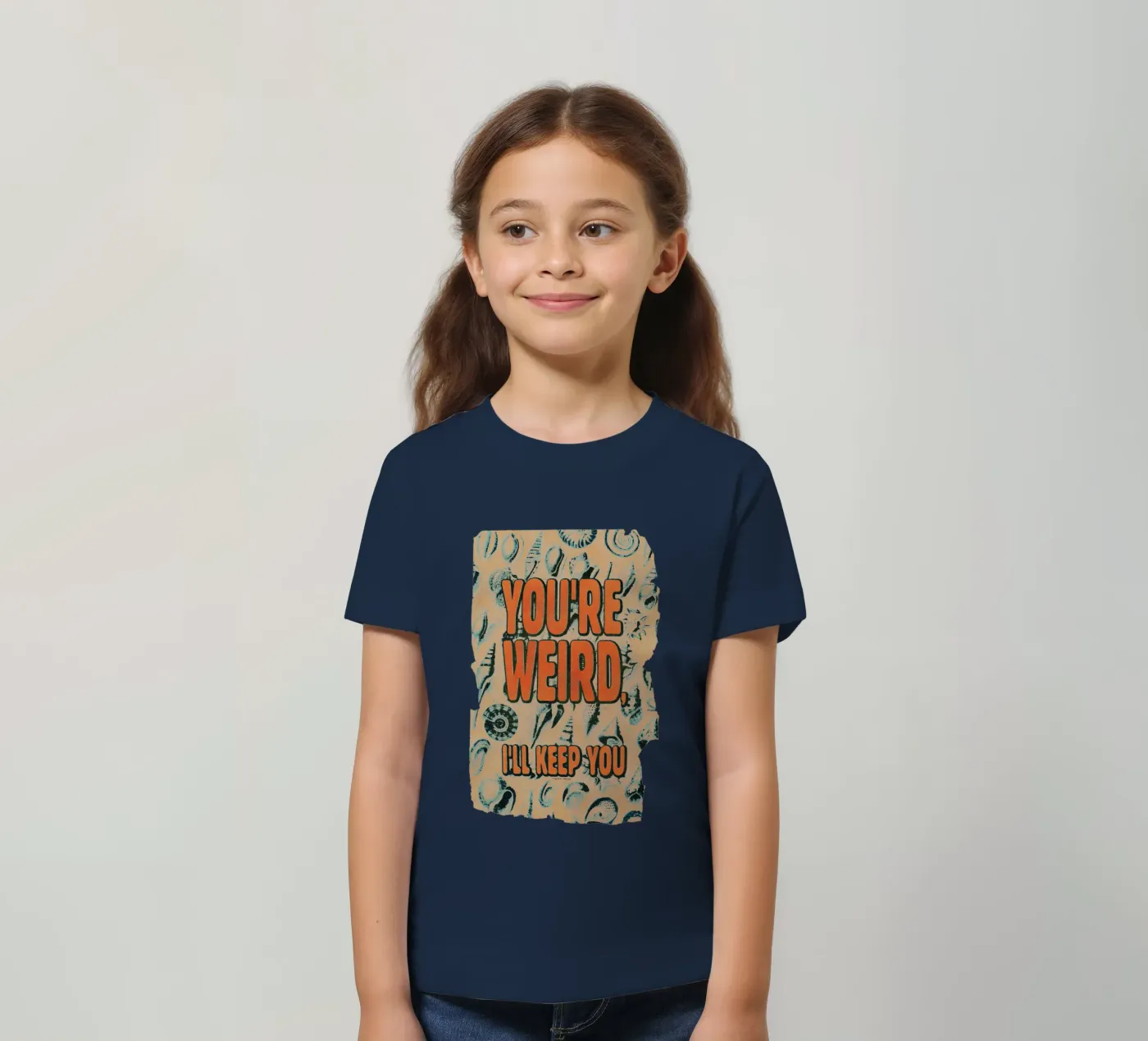 Weird kinder t-shirt van Jonas Loose