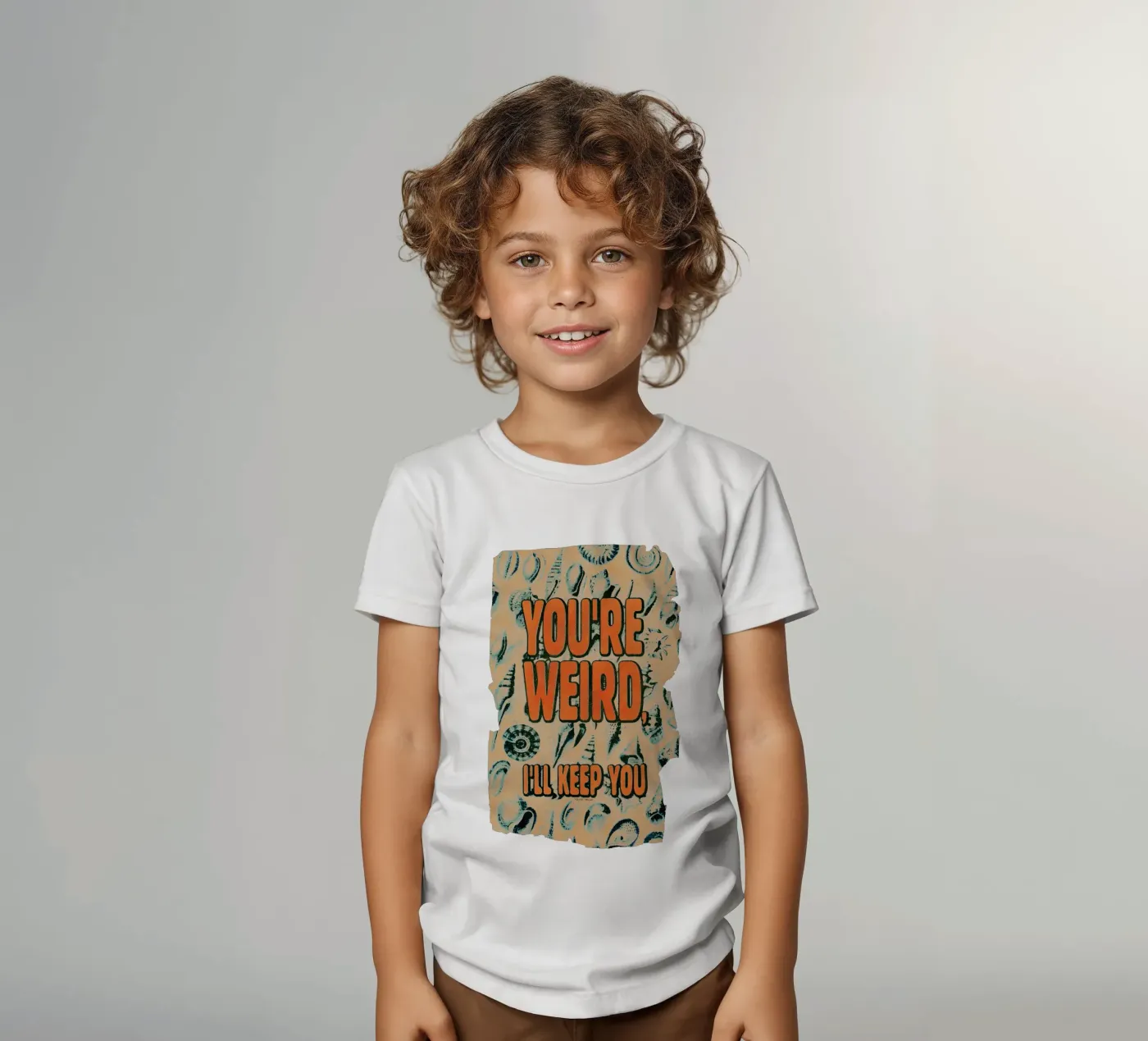 Weird kinder t-shirt van Jonas Loose