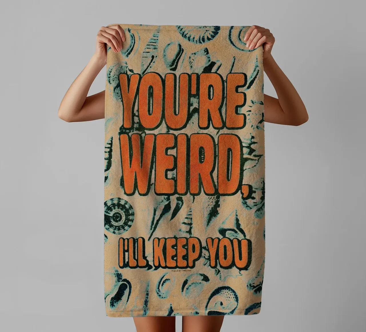 Weird towel by Jonas Loose