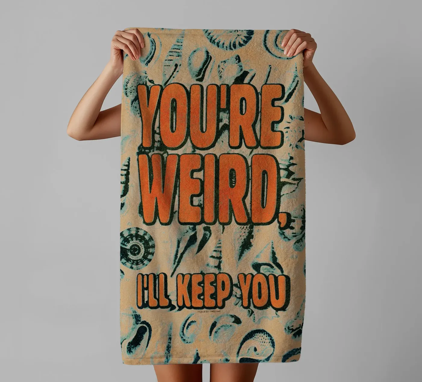 Weird towel by Jonas Loose