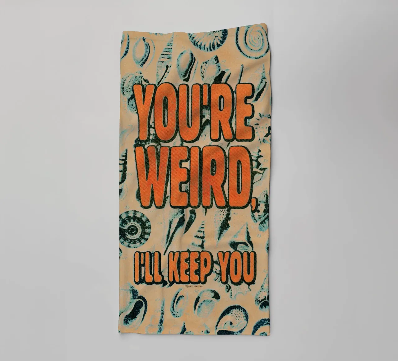 Weird towel by Jonas Loose