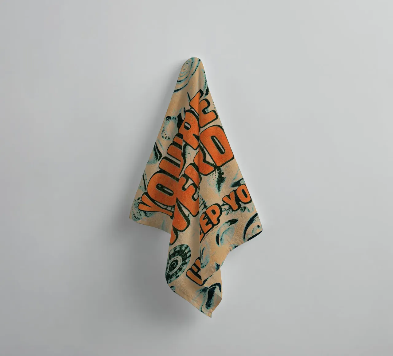 Weird towel by Jonas Loose