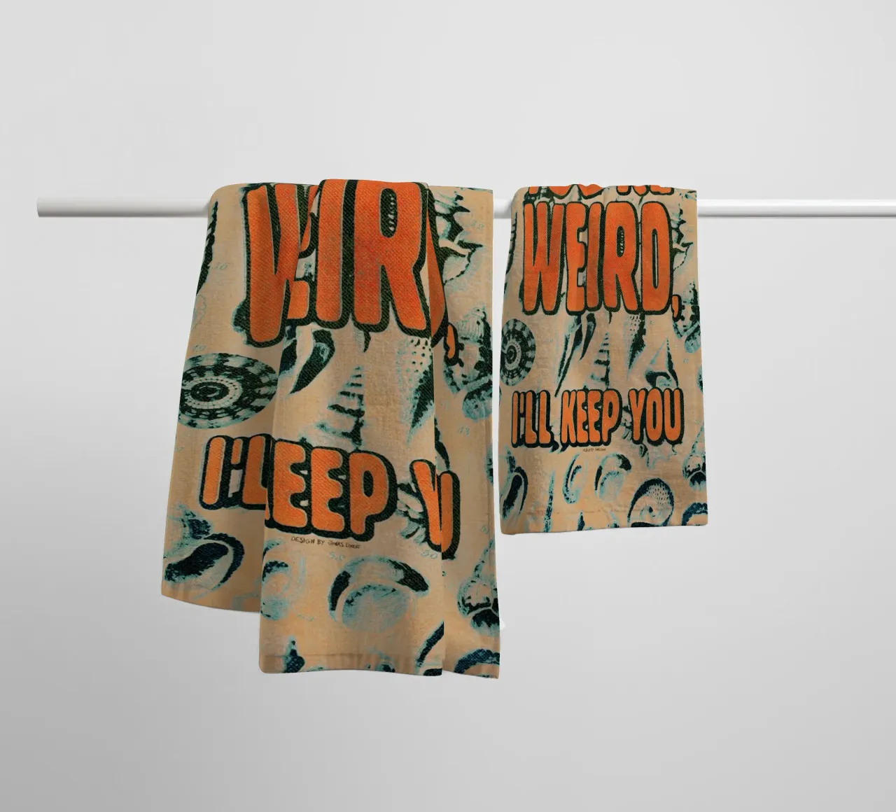 Weird towel by Jonas Loose