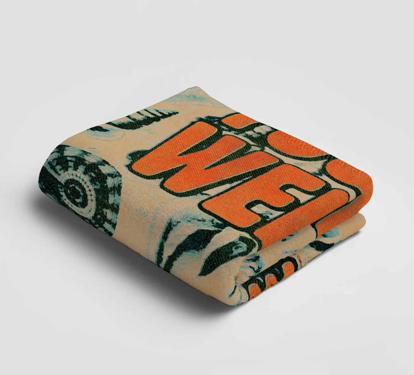 Weird towel by Jonas Loose