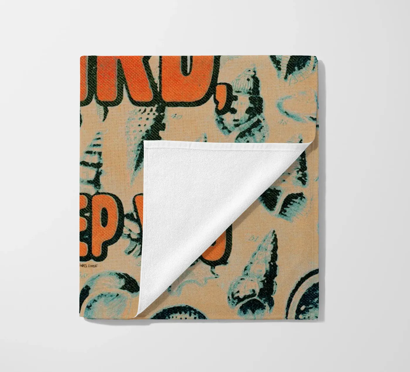 Weird beach towel by Jonas Loose
