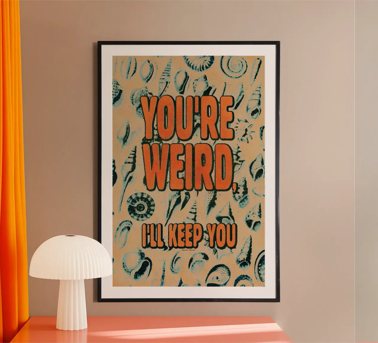 Weird poster van Jonas Loose