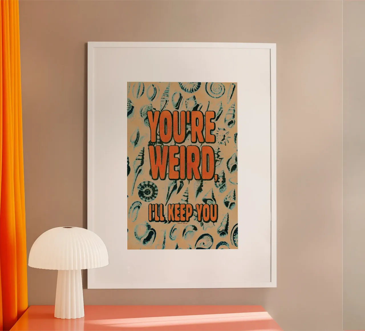 Weird poster van Jonas Loose