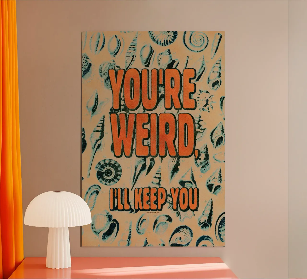 Weird poster van Jonas Loose