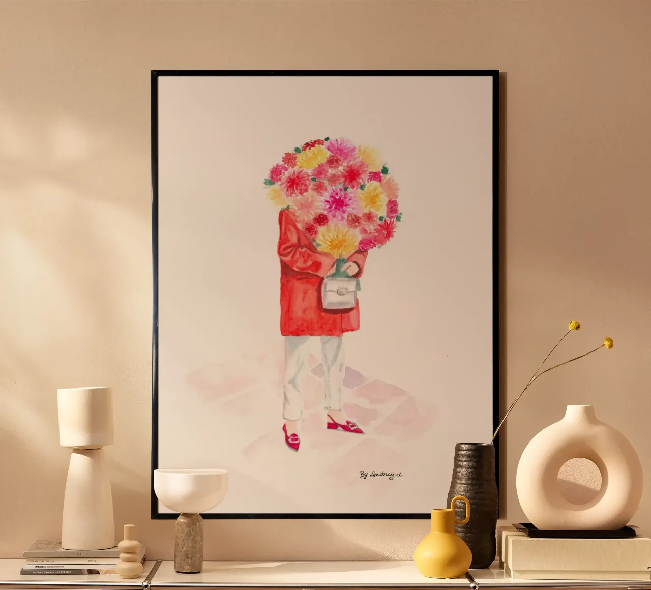 Mysterious Dhalia in R.Vivier poster da byaudreyd