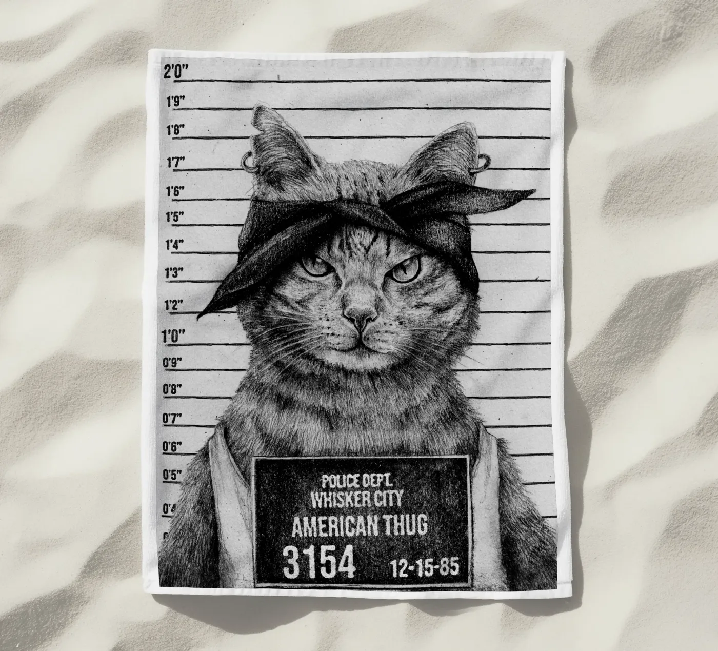 Teppista animale telo mare da mikekoubou