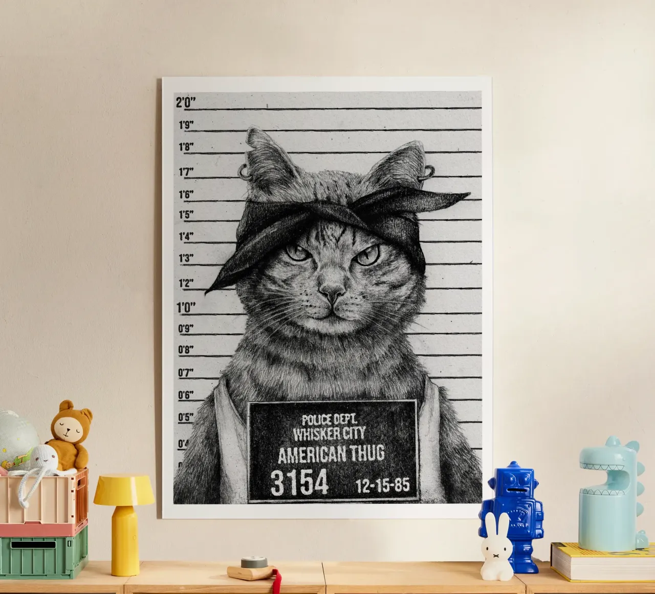 Teppista animale plexiglass da mikekoubou