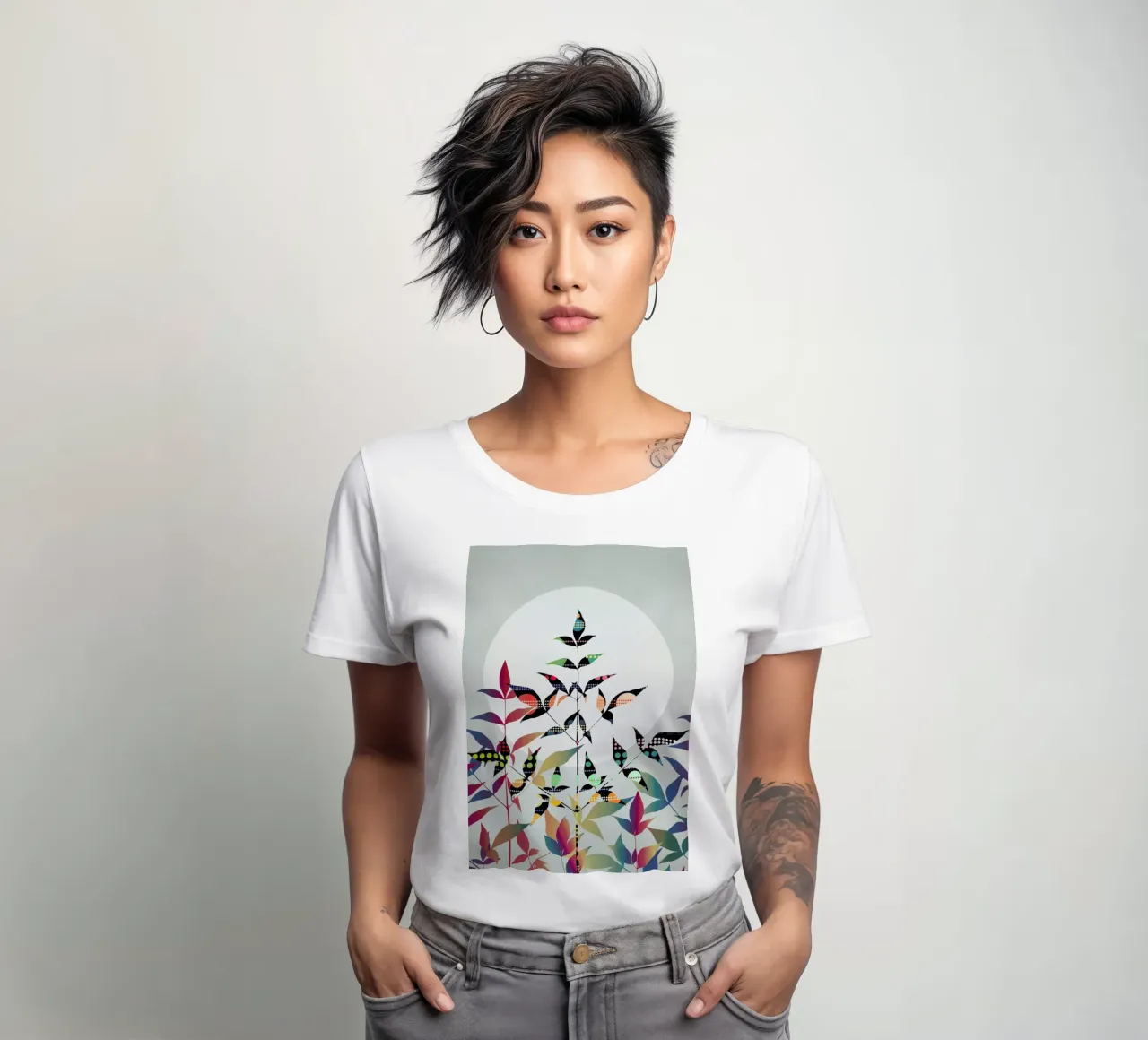 Flutter t-shirt da donna da Angelo Cerantola