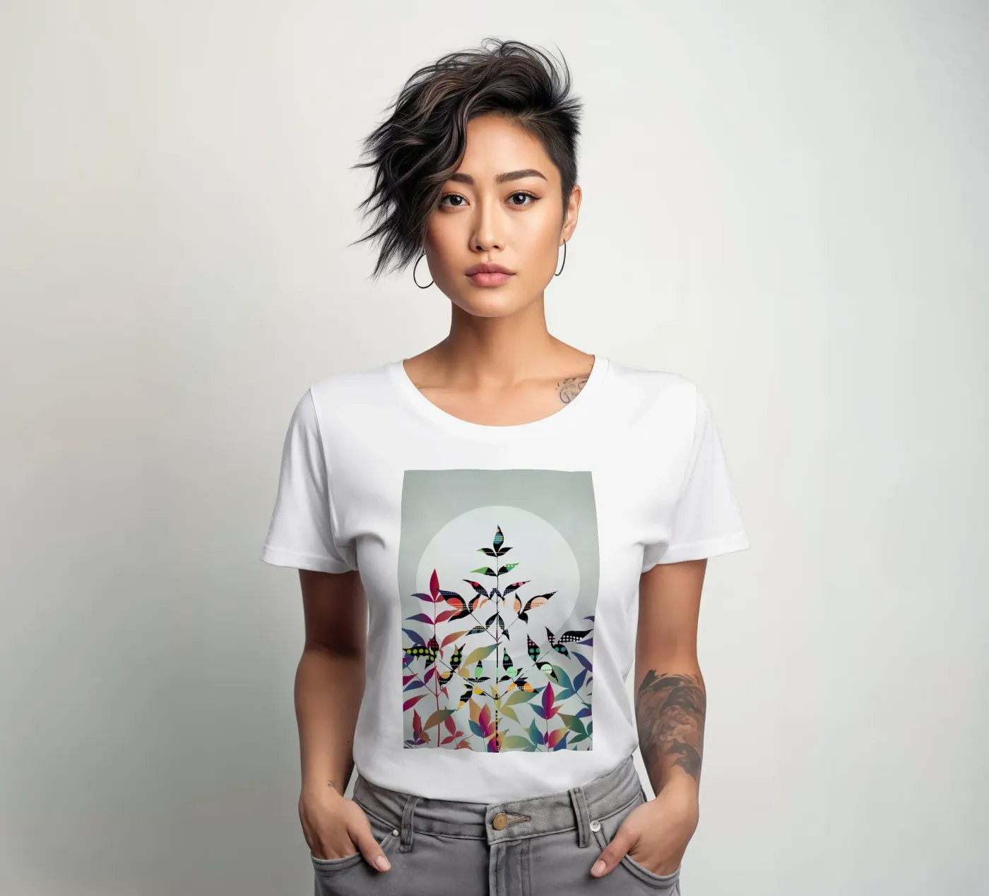 Flutter t-shirt da donna da Angelo Cerantola