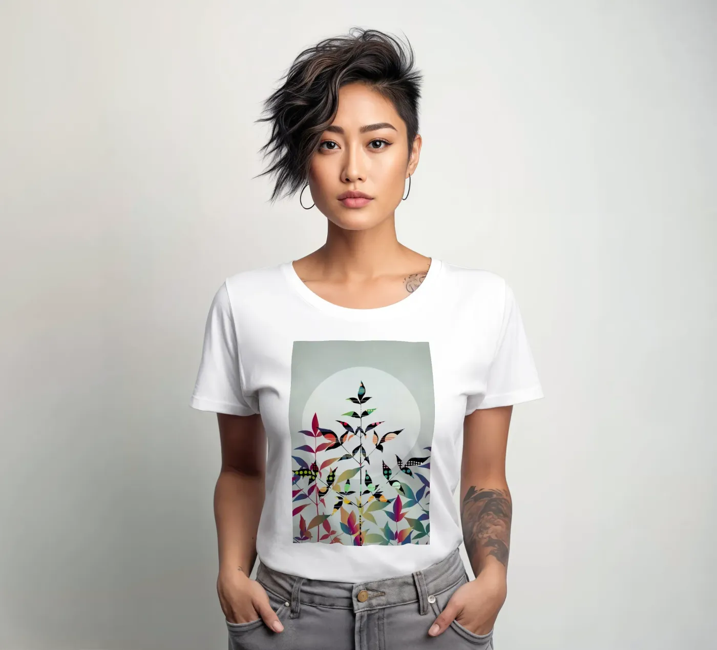 Flutter t-shirt da donna da Angelo Cerantola