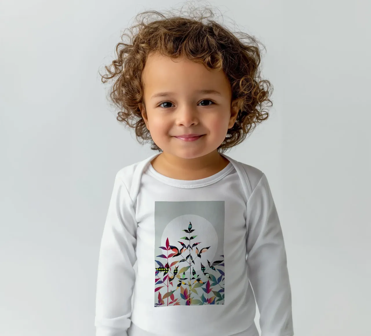 Flutter body neonato maniche lunghe da Angelo Cerantola