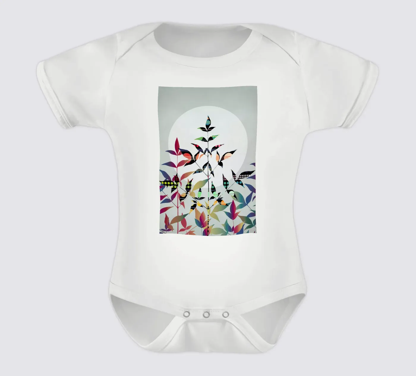 Flutter body neonato maniche corte da Angelo Cerantola