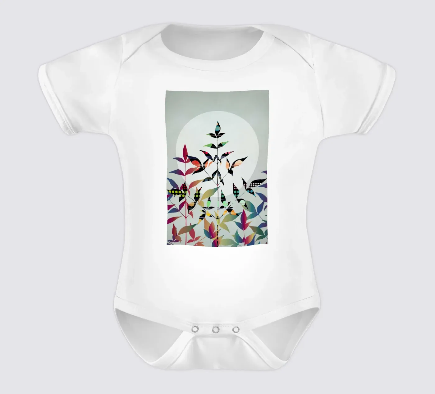 Flutter body neonato maniche corte da Angelo Cerantola