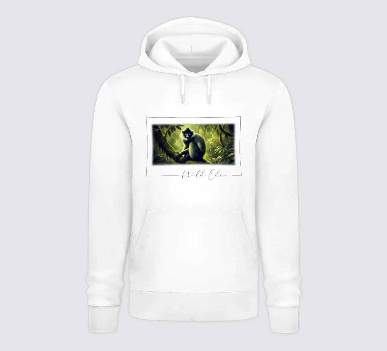 SACRO SINGOLO felpa con cappuccio da RUBIANT ART