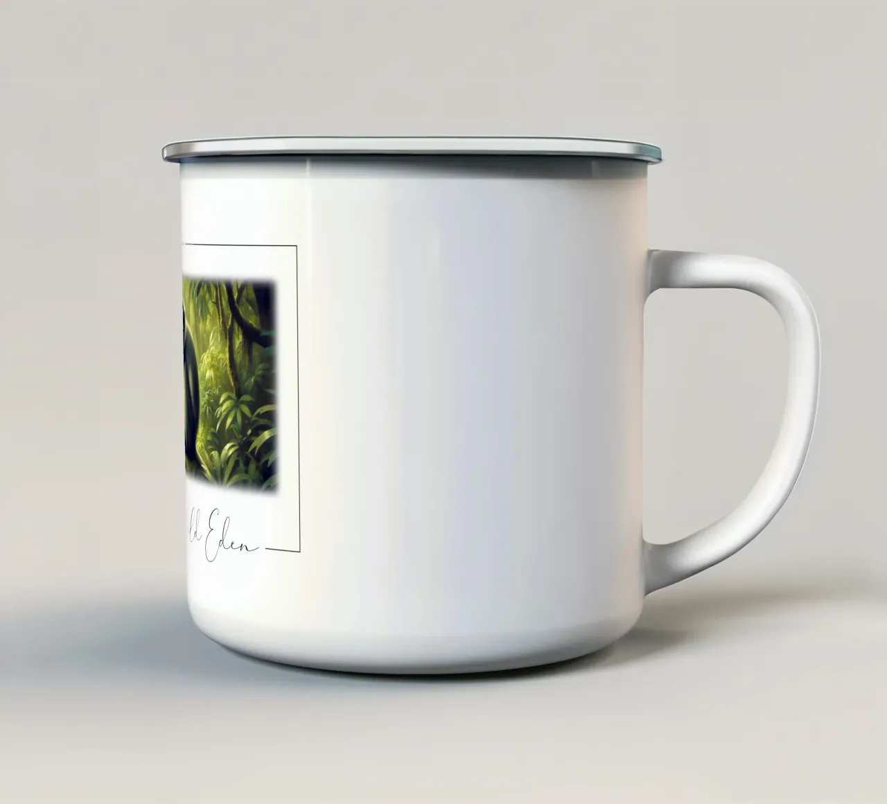 SACRO SINGOLO tazza in smalto da RUBIANT ART