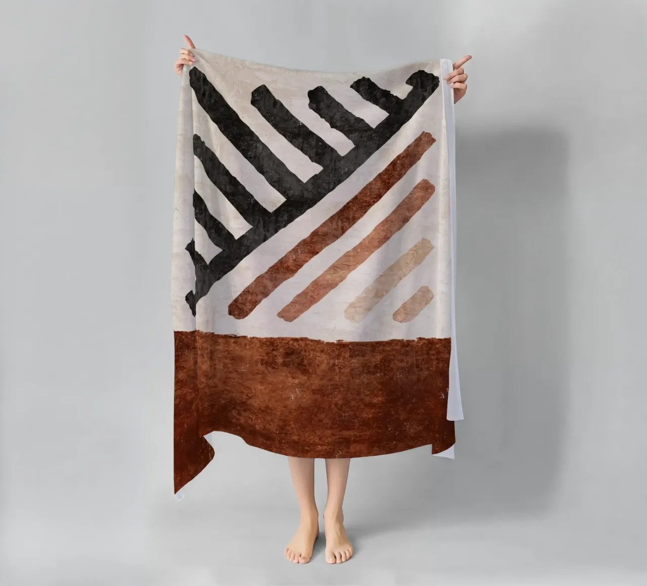 Emel Tunaboylu - Geometrico 01 telo mare da The Artcircle
