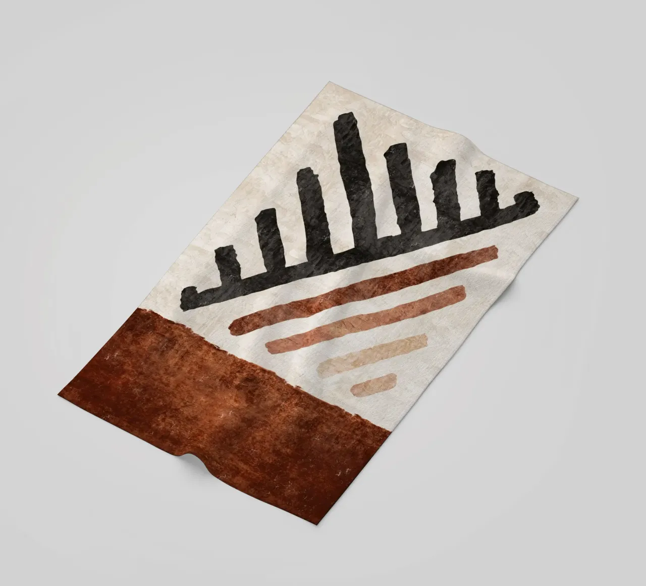 Emel Tunaboylu - Geometrico 01 telo mare da The Artcircle