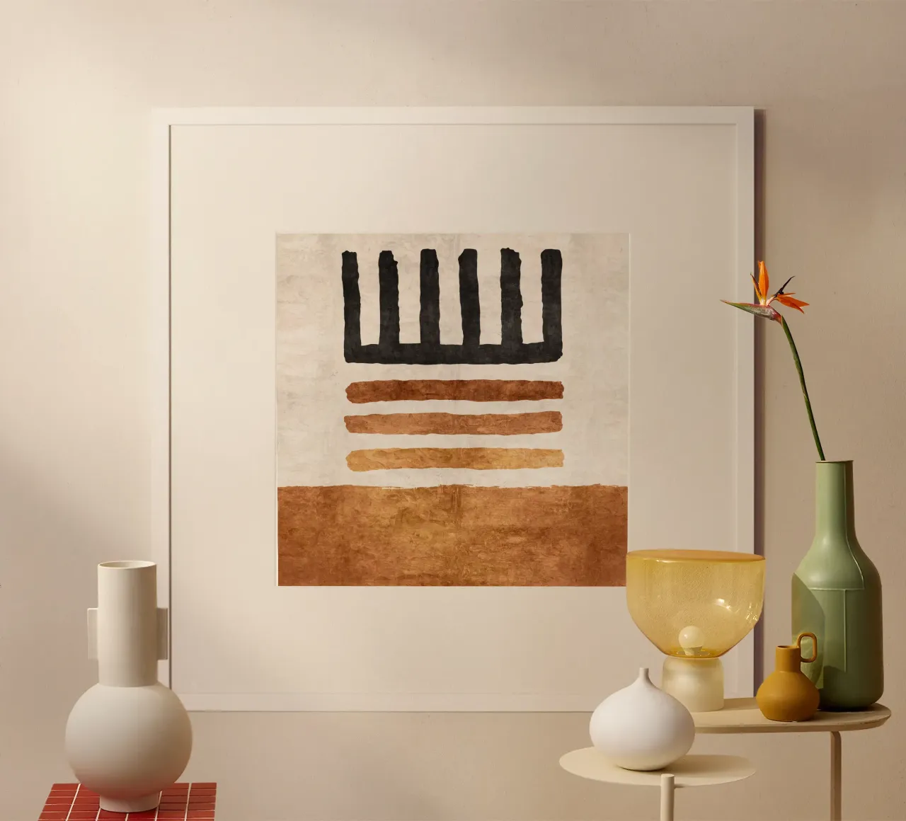 Emel Tunaboylu - Geometrico 02 poster da The Artcircle