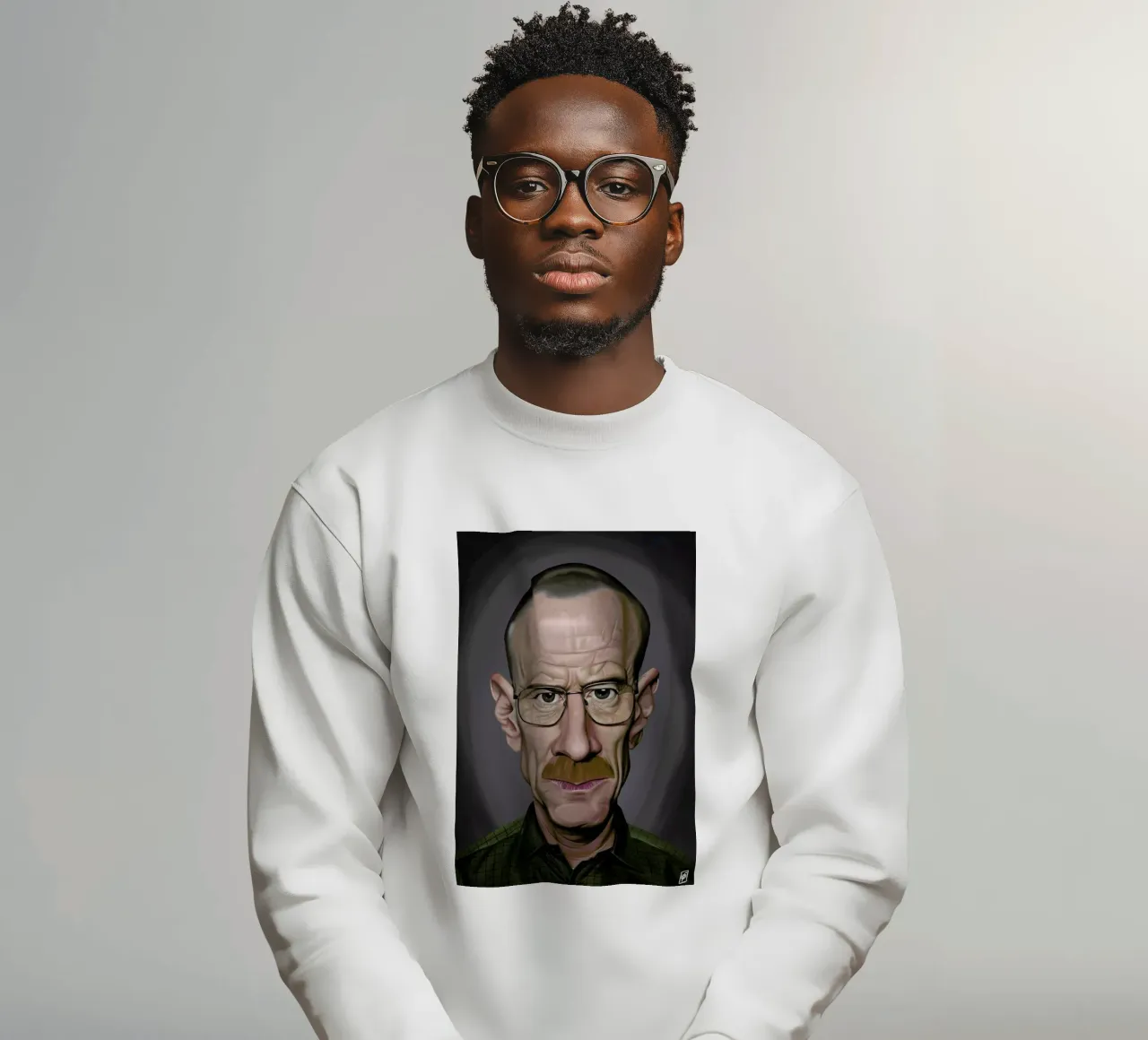 Bryan Cranston felpa da Rob Art | Illustration