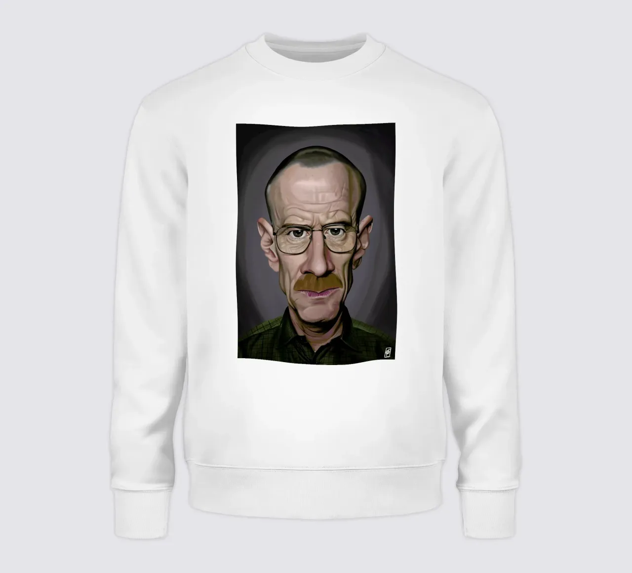 Bryan Cranston felpa da Rob Art | Illustration