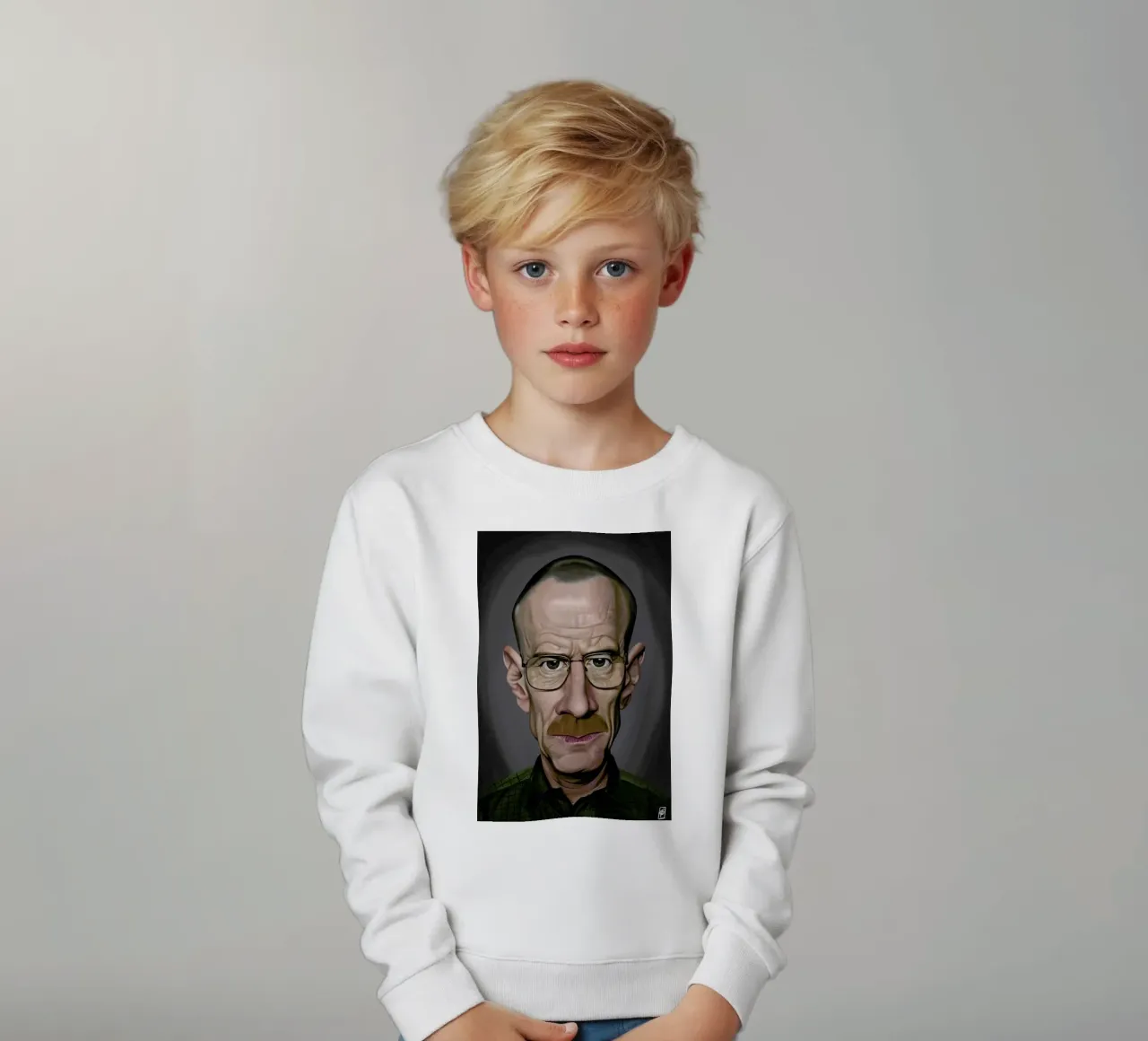 Bryan Cranston felpa bambino da Rob Art | Illustration
