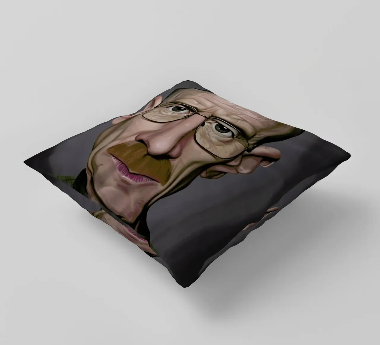 Bryan Cranston cuscino da Rob Art | Illustration