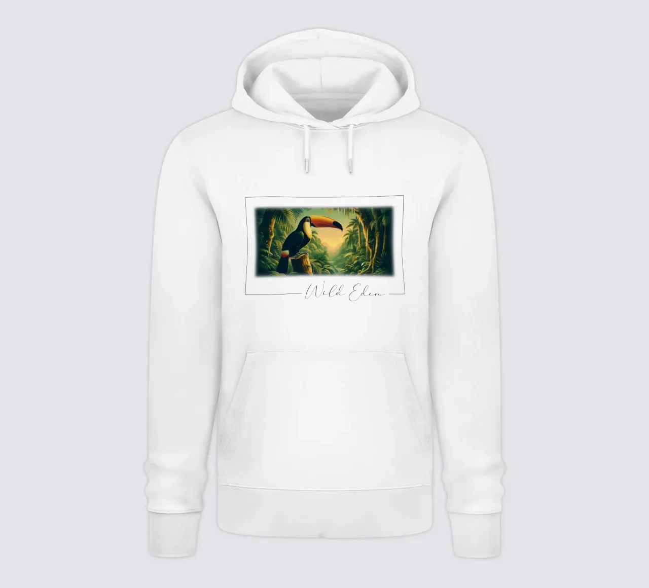 TOUCAN felpa con cappuccio da RUBIANT ART