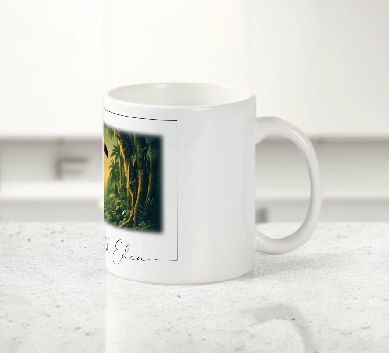 TOUCAN tazza in ceramica da RUBIANT ART