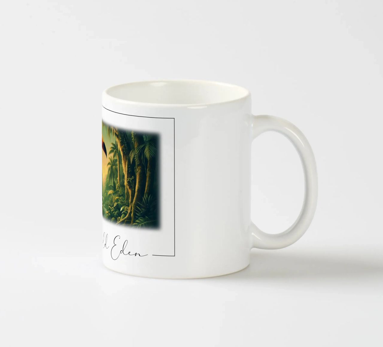 TOUCAN tazza in ceramica da RUBIANT ART