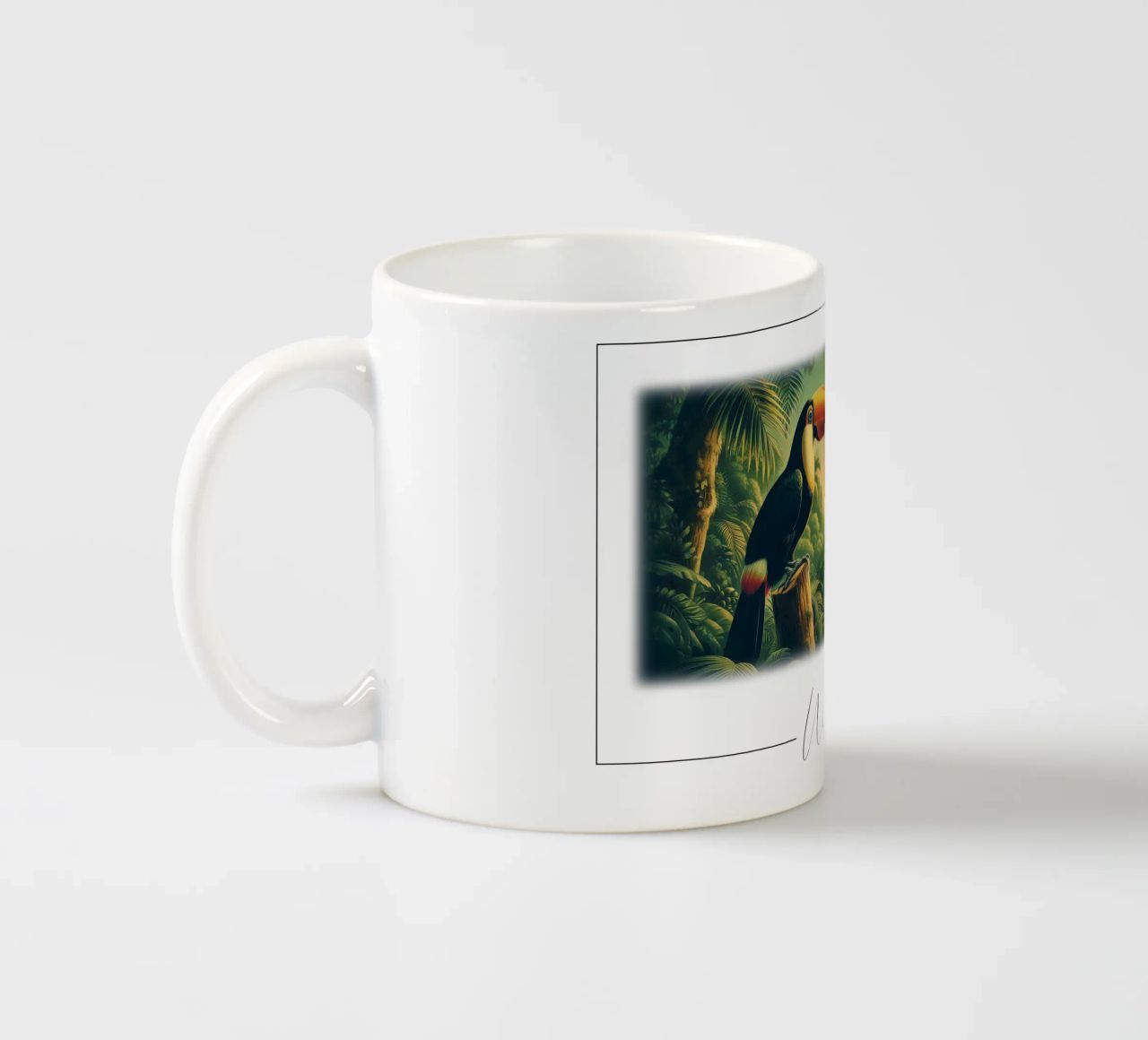 TOUCAN tazza in ceramica da RUBIANT ART