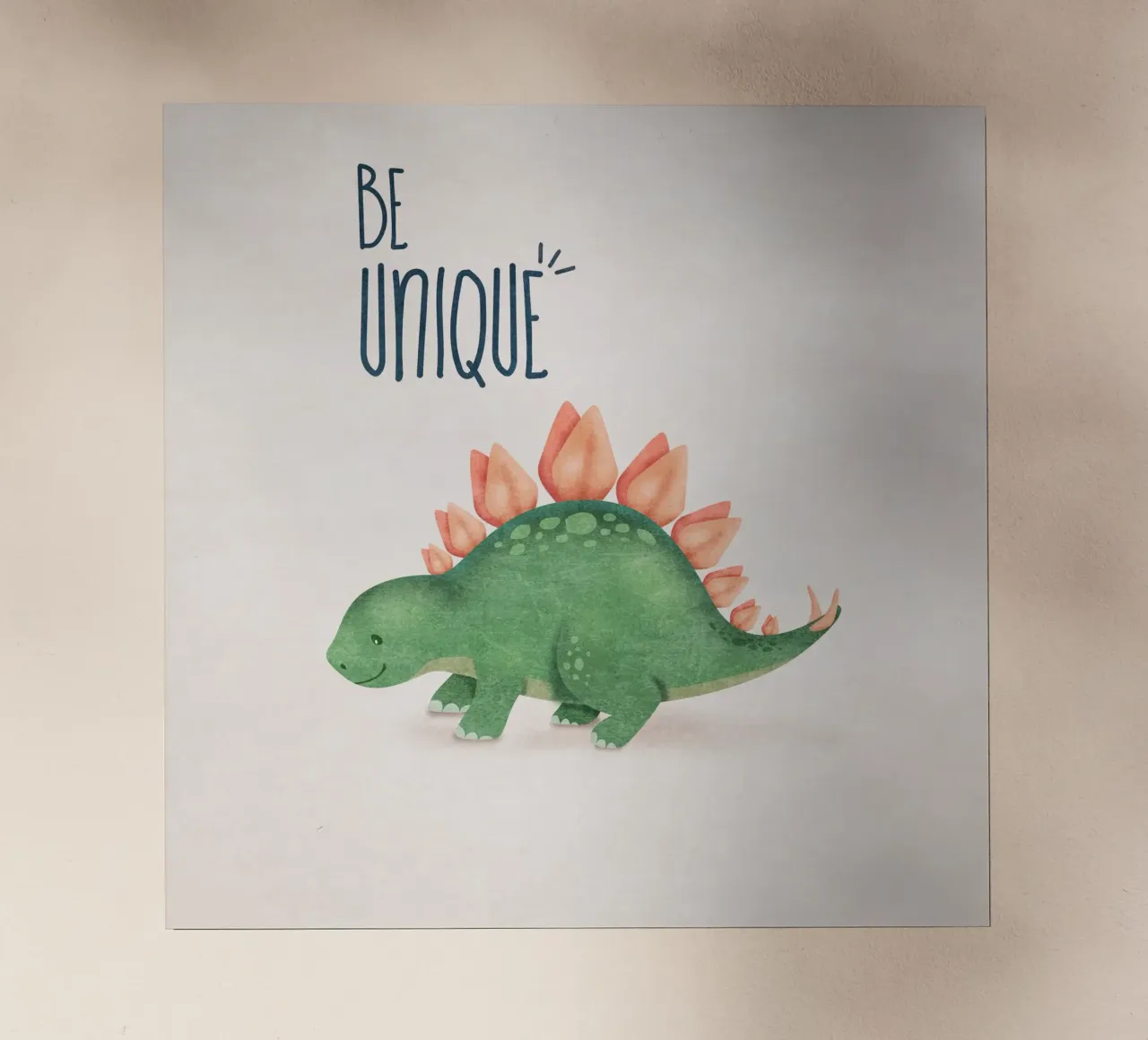Emel Tunaboylu - Dino - Sii unico pellicola backlit da The Artcircle