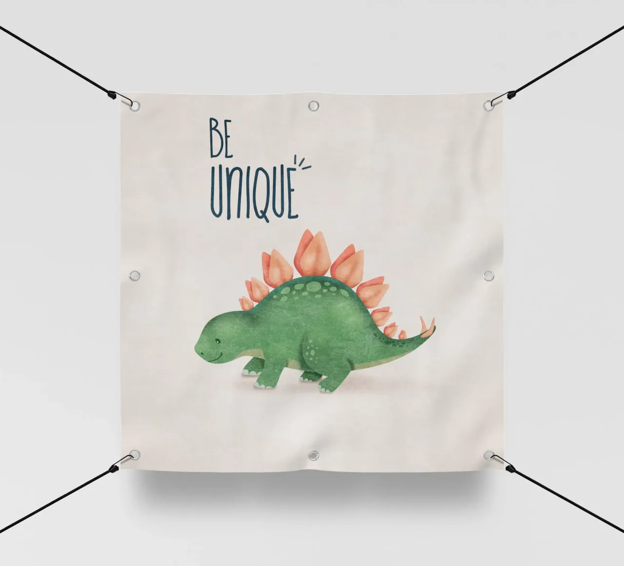 Emel Tunaboylu - Dino - Sii unico telo in pvc da The Artcircle