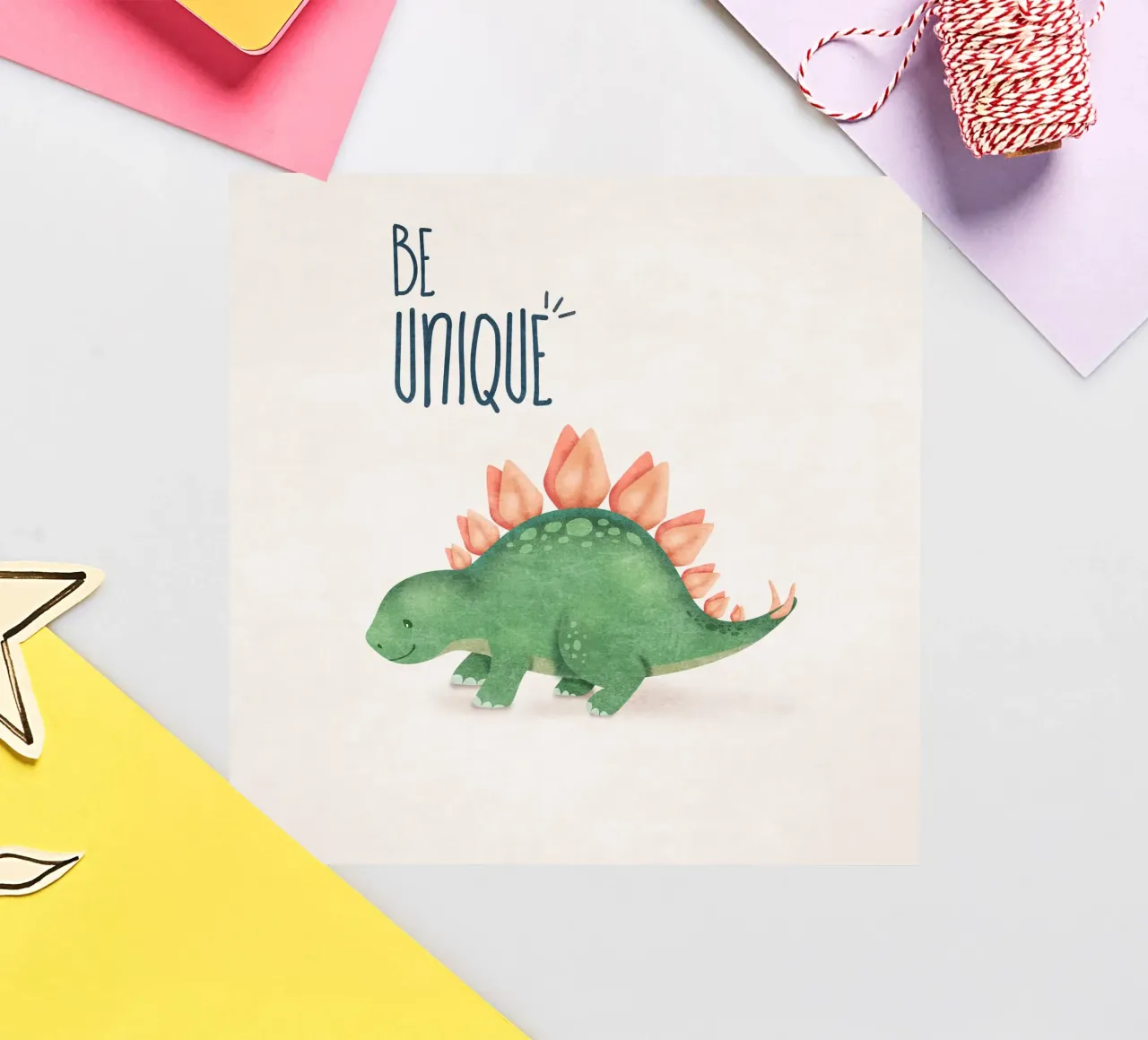 Emel Tunaboylu - Dino - Be unique sticker by The Artcircle