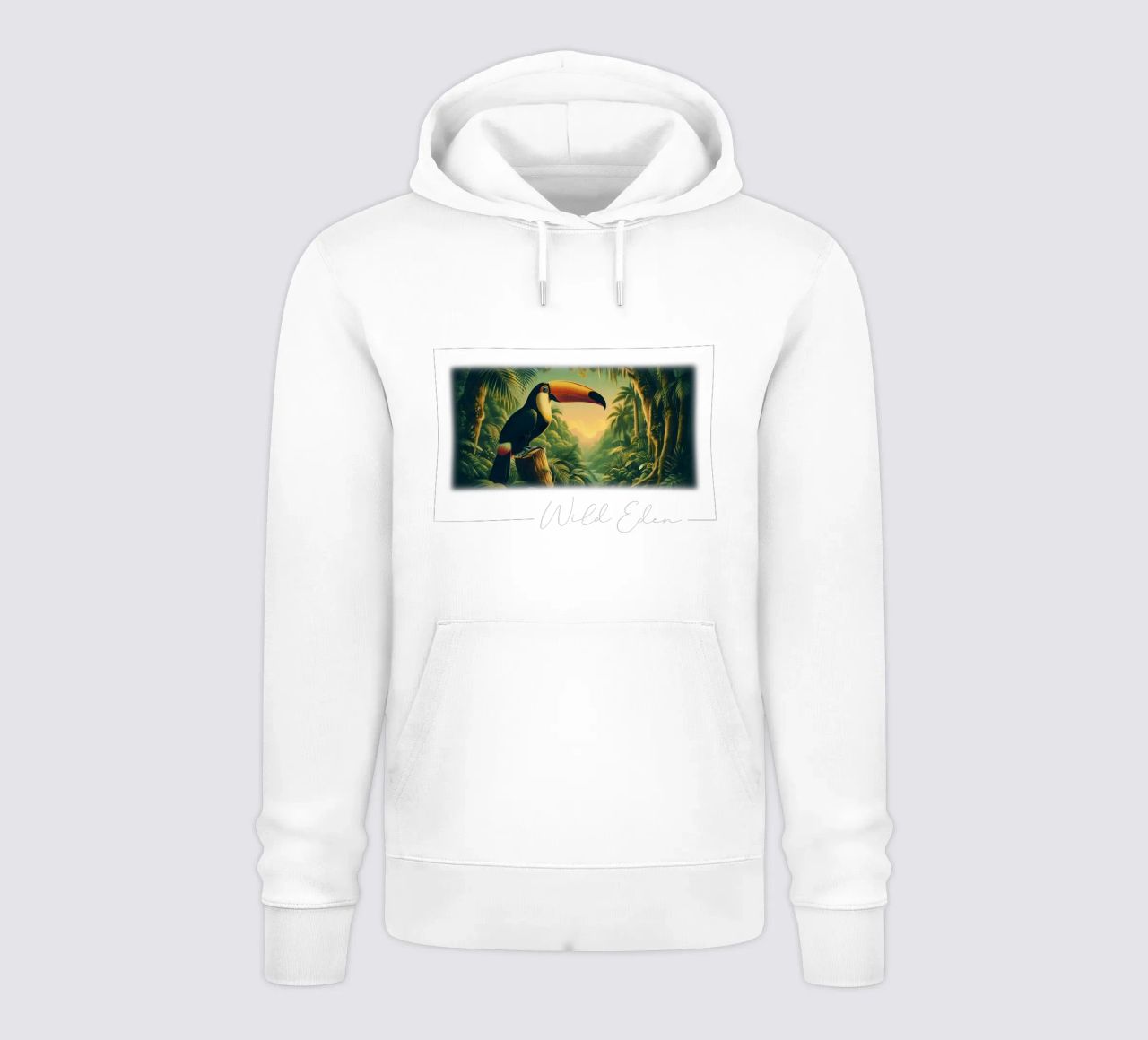 TOUCAN felpa con cappuccio da RUBIANT ART