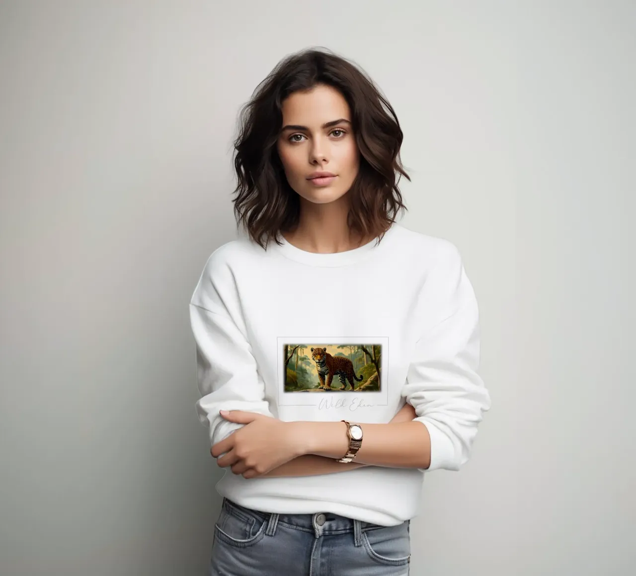 PANTHERTACHYKARDIE Sweatshirt von RUBIANT ART