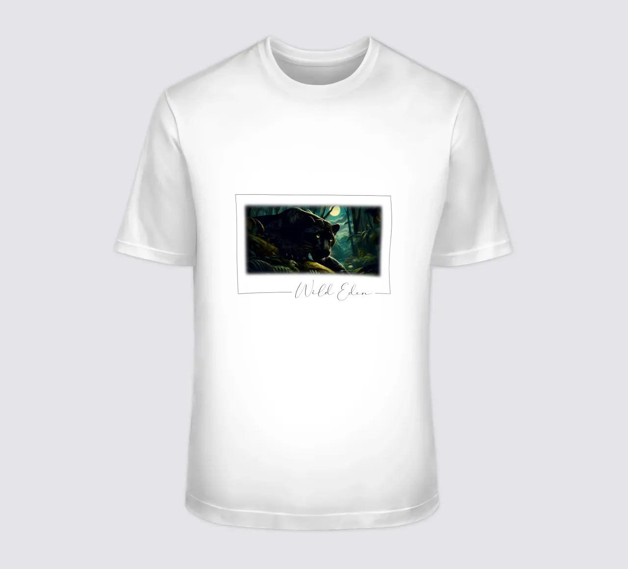 PANTHERE NOIRE t-shirt by RUBIANT ART