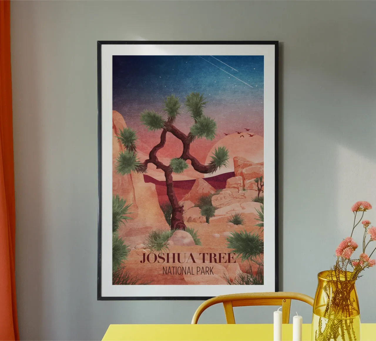 Emel Tunaboylu - Joshua Tree poster de The Artcircle