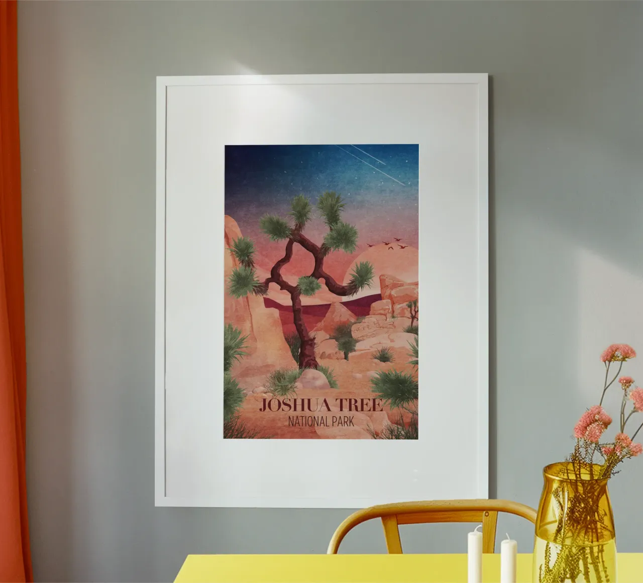 Emel Tunaboylu - Joshua Tree poster de The Artcircle