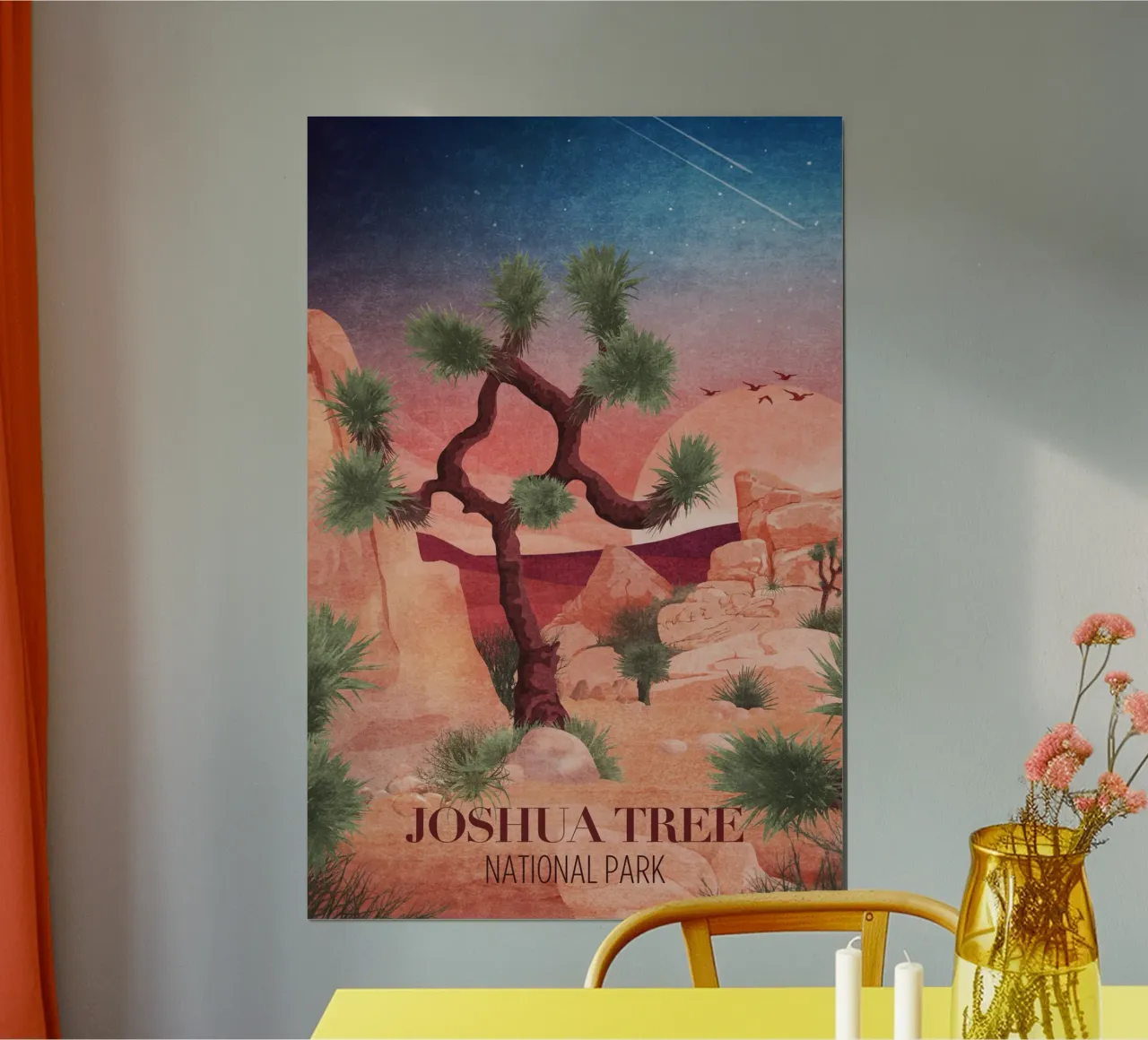 Emel Tunaboylu - Joshua Tree poster de The Artcircle