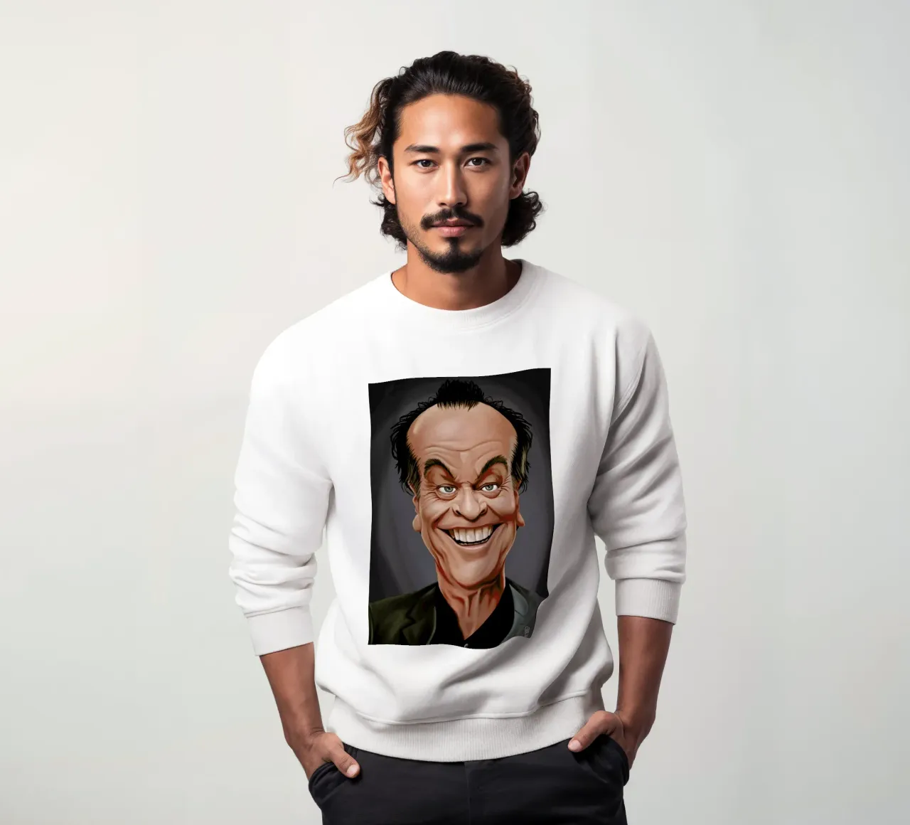 Jack Nicholson felpa da Rob Art | Illustration