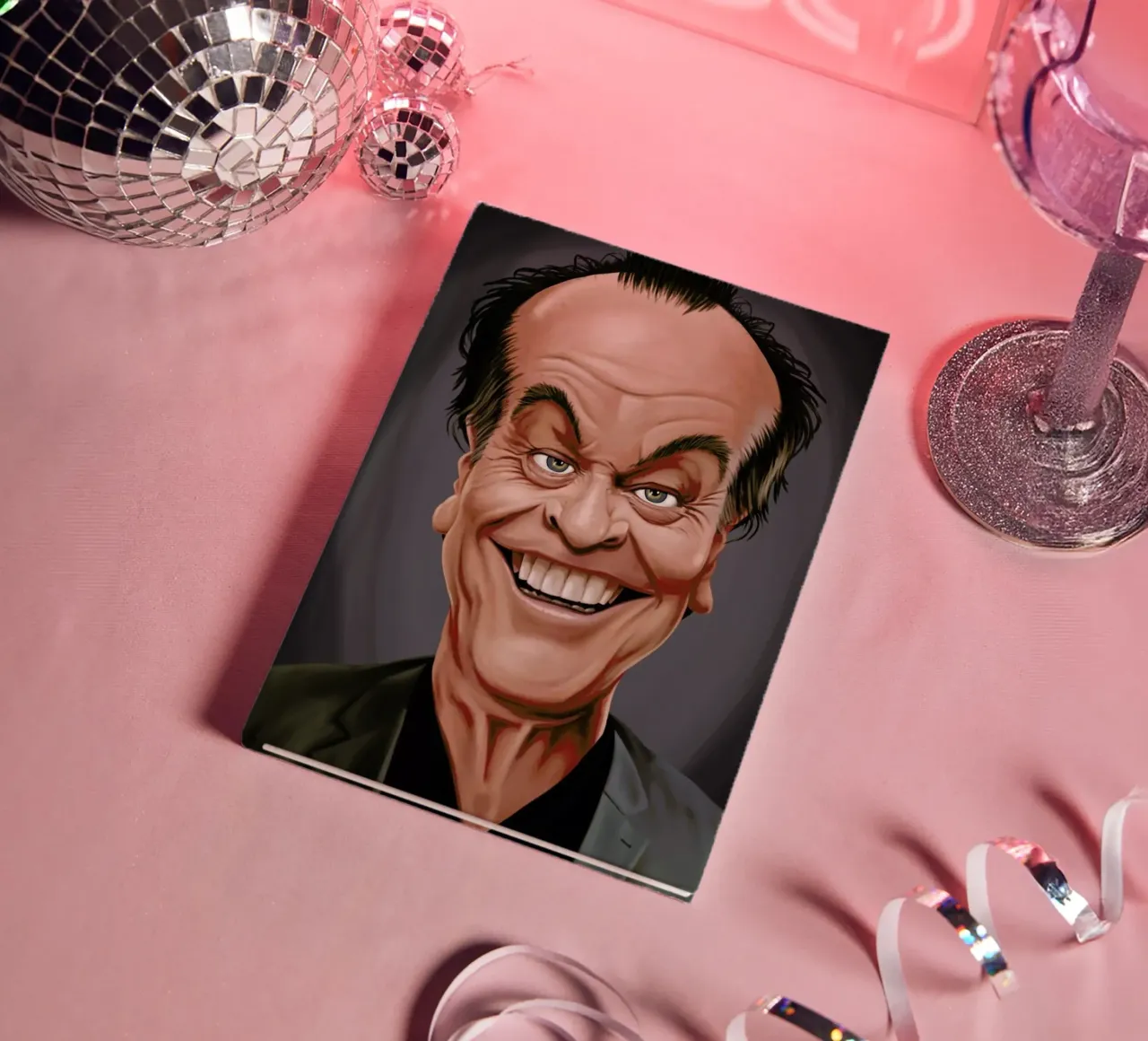 Jack Nicholson notebook by Rob Art | Illustration