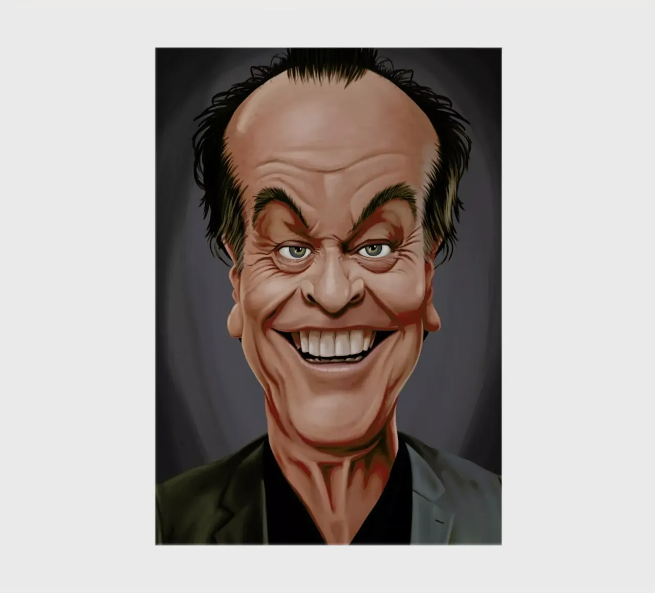 Jack Nicholson notebook by Rob Art | Illustration