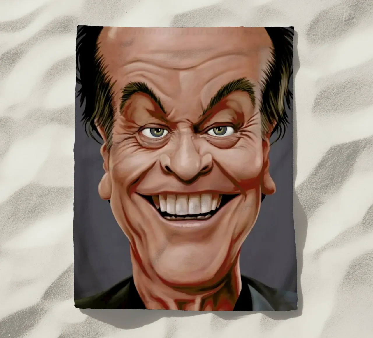 Jack Nicholson telo mare da Rob Art | Illustration