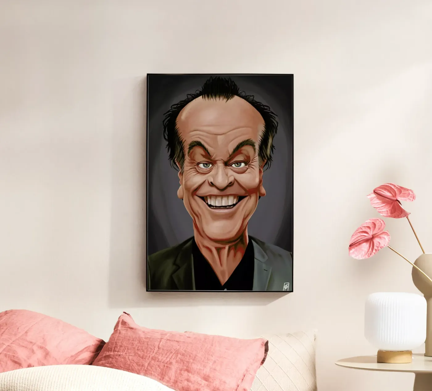 Jack Nicholson Acryl-Glas von Rob Art | Illustration