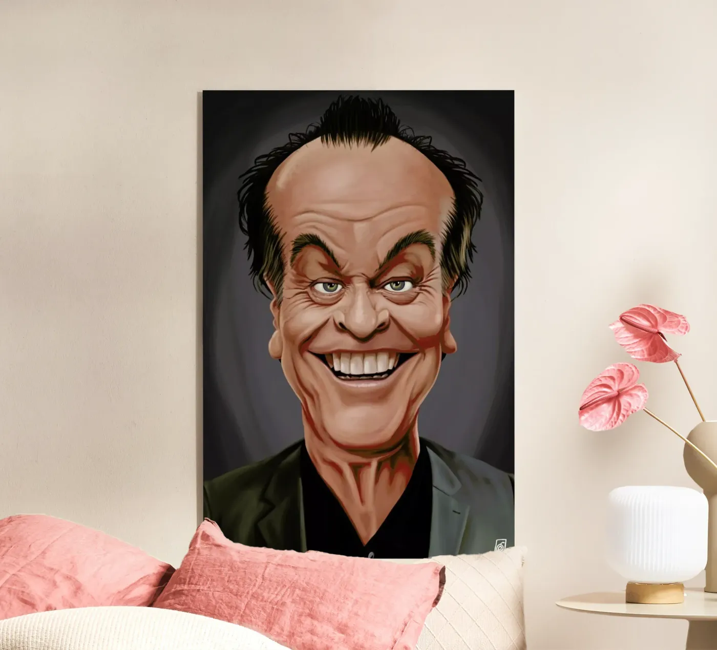 Jack Nicholson Acryl-Glas von Rob Art | Illustration